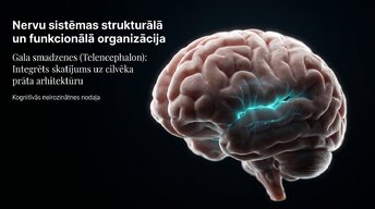 Presentations 'Nervu sistēmas strukturālā un funkcionālā organizācija', 1.