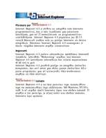 Summaries, Notes 'Īss pārskats par MS Internet Explorer 4.0', 1.