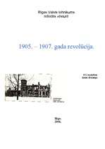 Research Papers '1905. -1907.gada revolūcija', 1.