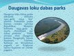 Presentations 'Dabas parki pie Daugavas', 5.