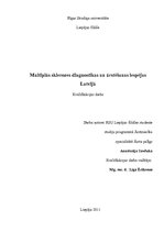 Research Papers 'Multiplās sklerozes diagnostikas un ārstēšanas iespējas Latvijā', 1.