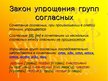 Presentations 'Законы произношения согласных в русском языке', 11.