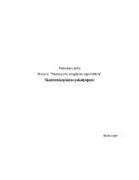 Business Plans 'Pakalpojumu sniegšanas organizācija, skaistumkopšana', 1.