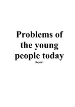 Essays 'Problems of Young People Today', 1.