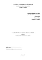 Research Papers 'Valodas politika Latvijā un Eiropas Savienībā', 1.