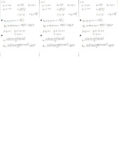 Summaries, Notes 'Fizikas uzdevumu risinājumu apkopojums. Impulsa un enerģijas nezūdamības likumi.', 5.