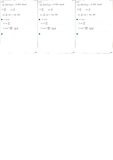 Summaries, Notes 'Fizikas uzdevumu risinājumu apkopojums. Impulsa un enerģijas nezūdamības likumi.', 15.