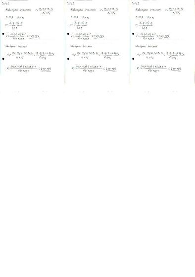 Summaries, Notes 'Fizikas uzdevumu risinājumu apkopojums. Impulsa un enerģijas nezūdamības likumi.', 16.