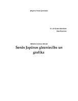 Research Papers 'Senās Japānas glezniecība un grafika ', 1.