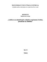 Research Papers 'Auditoru un saimniekojošo subjektu (uzņēmumu) tiesības, pienākumi un atbildība', 1.