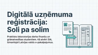 Presentations 'Digitālā uzņēmuma reģistrācija', 1.