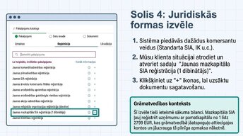 Presentations 'Digitālā uzņēmuma reģistrācija', 8.