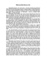 Summaries, Notes 'Mikelandželo Buonarroti', 1.
