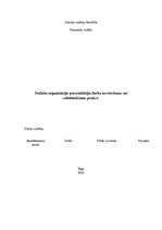 Practice Reports 'Dažādu organizāciju personāldaļu darba novērošanas un salīdzināšanas prakse', 1.