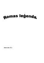 Essays 'Romas leģenda', 3.