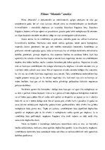 Essays 'Filmas "Maniaks" analīze', 1.