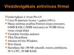 Presentations 'Antivīrusi Windows XP vidē', 15.