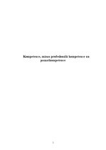 Research Papers 'Kompetence. Māsas profesionālā kompetence un pamatkompetence', 1.
