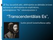 Presentations 'Edmunds Huserls un transcendentālā fenomenoloģija', 7.