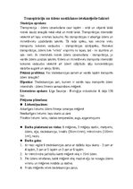 Summaries, Notes 'Transpirāciju un ūdens uzsūkšanos ietekmējošie faktori', 1.