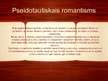Presentations 'Tautiskais romantisms', 10.