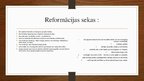 Presentations 'Reformācija', 11.