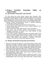 Research Papers 'Eiropas Savienības integrācijas procesi un attīstības politika. Latvijas integrā', 3.