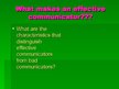 Presentations 'Communication Competence', 2.