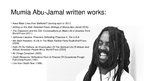 Presentations 'Mumia Abu-Jamal', 4.