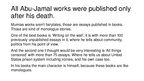 Presentations 'Mumia Abu-Jamal', 5.