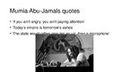 Presentations 'Mumia Abu-Jamal', 6.