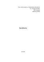 Research Papers 'Sociālisms', 1.
