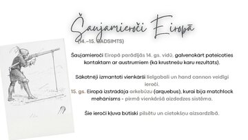 Presentations 'Šaujamieroču attīstība', 16.