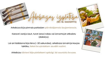 Presentations 'Šaujamieroču attīstība', 17.