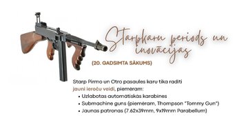 Presentations 'Šaujamieroču attīstība', 26.