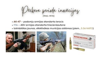 Presentations 'Šaujamieroču attīstība', 28.