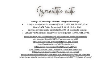 Presentations 'Šaujamieroču attīstība', 36.