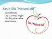 Presentations 'Biznesa plāna prezentācija augļu pārstrādes uzņēmumam SIA "Natural AB"', 2.