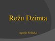 Presentations 'Rožu dzimta', 1.