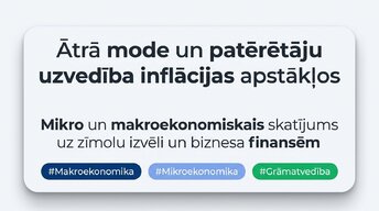 Presentations 'Ātrā mode un patērētāju uzvedība inflācijas apstākļos', 1.