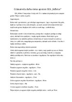 Summaries, Notes 'Grāmatveža darbavietas apraksts', 1.