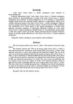 Research Papers 'Lielās nātres (Urtica dioica L.) šķiedru pielietojums tautas medicīnā un tekstil', 2.