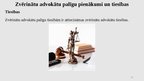 Presentations 'Advokatūra', 29.