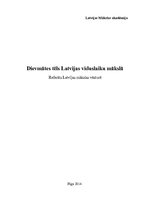 Research Papers 'Dievmātes tēls Latvijas viduslaiku mākslā', 1.