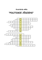 Summaries, Notes 'Krustvārdu mīkla "Politiskie jēdzieni"', 5.