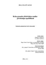 Research Papers 'Koka granulu efektivitātes analīze privātmājas apsildīšanā', 1.