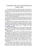 Research Papers 'Iniciācija Laimas Muktupāvelas romānā "Cilpa"', 12.