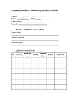 Samples 'Projekta plānošanas un uzdevumu pārvaldības šablons', 1.