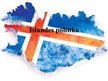 Presentations 'Islandes politiskā sistēma', 1.