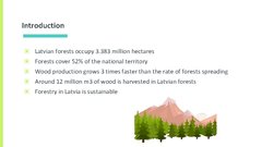 Presentations 'The Wood Industry in Latvia and It’s Effect on Latvian Economy', 2.